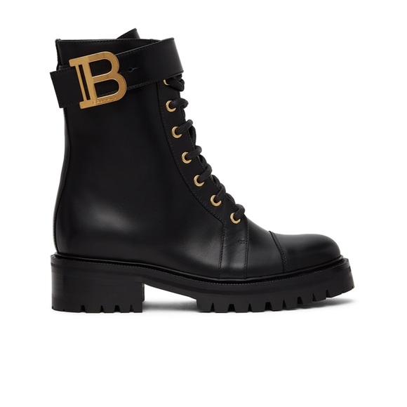 Balmain Black Ranger Romi Boots Size 39/ US 9 - Picture 4 of 4